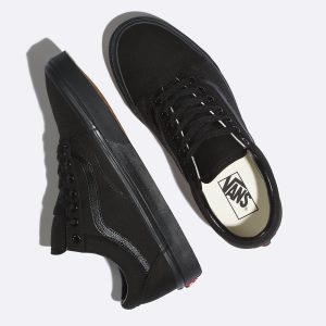 Vans Bayan Spor Ayakkabı Canvas Old Skool Siyah | 46108-228